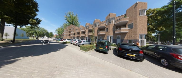 Alvast lopen langs toekomstige huizen op Groene Loper in Maastricht