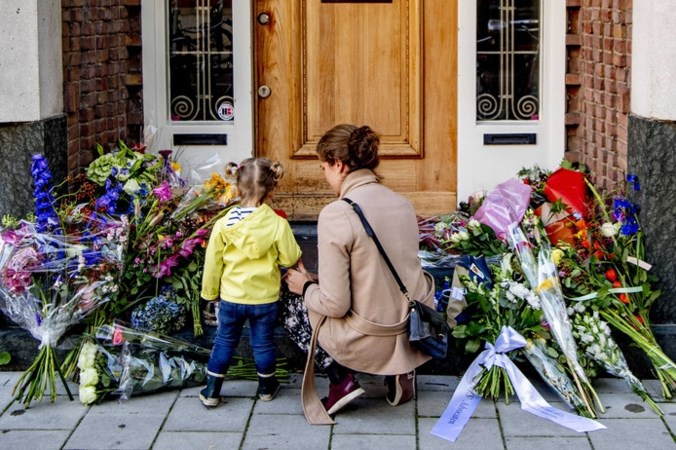 Bloemenzee voor vermoorde advocaat Wiersum