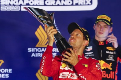 Verstappen haalt het podium, maar is niet blij