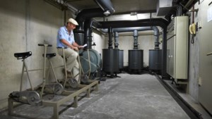 In de ABP-atoomkelder staan nog steeds vier hometrainers om stroom op te wekken