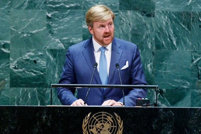 Koning Willem-Alexander roept bij VN op tot samenwerking