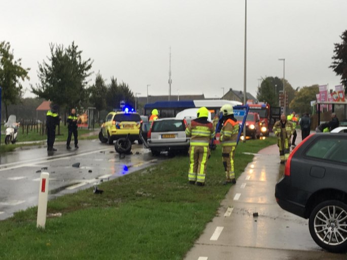Vertraging in ochtendspits door buien en ongelukken in Limburg
