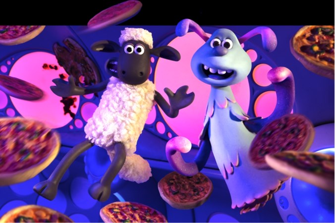Shaun het Schaap gaat de ruimte in