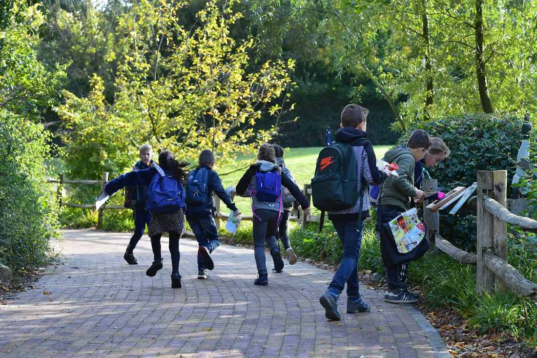 Kinderen speuren naar plastic in GaiaZOO - De Limburger