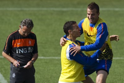 Coocky tussen de wereldsterren bij afscheidsduel van zijn vriend Rafael