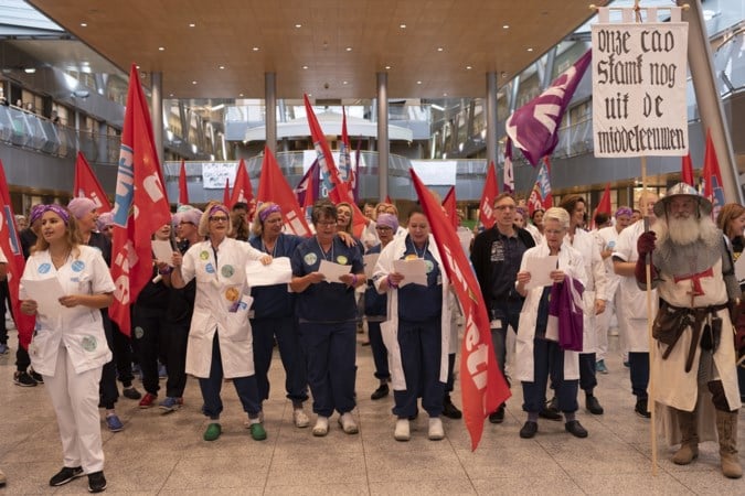 Ziekenhuisstaking op 20 november: 100.000 zorgmedewerkers tegelijk in actie