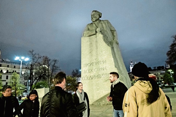 Wandelen langs Moskous communistisch verleden