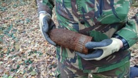 EOD brengt bij Sint Odiliënberg gevonden Amerikaanse granaten tot ontploffing