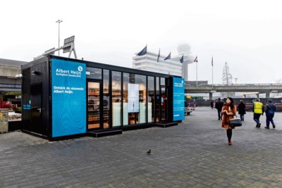 Shoppen in de supermarkt zonder betalen aan de kassa