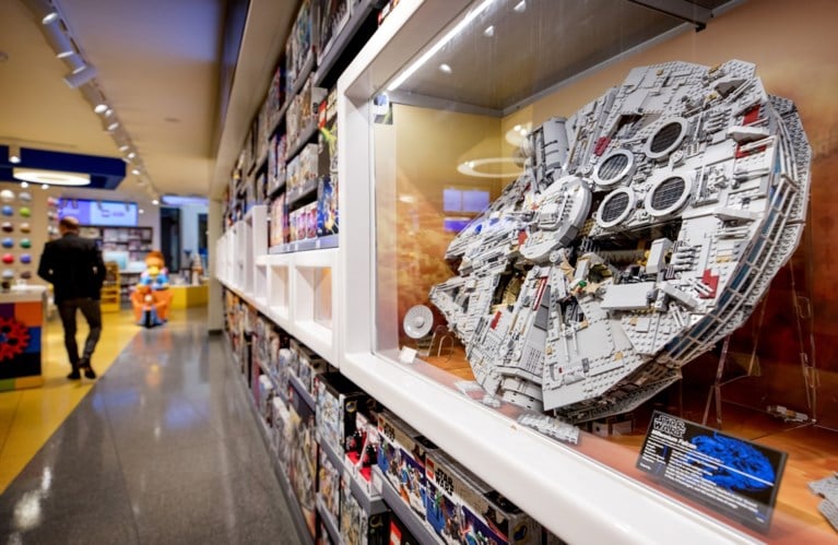 De Kalverstraat is voortaan het paradijs voor de Lego-adepten