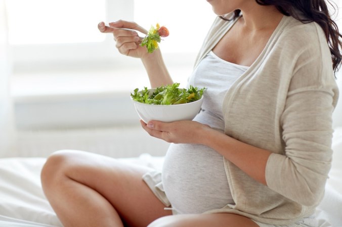 Zwangere vrouwen eten vaak niet gezond genoeg