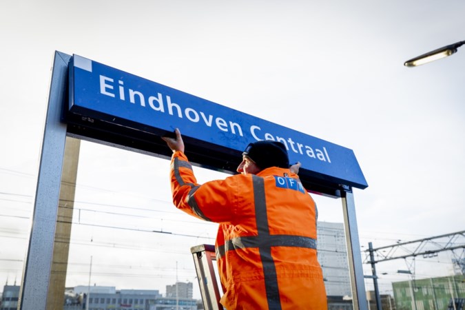 De trein komt voortaan binnen op Eindhoven Centraal