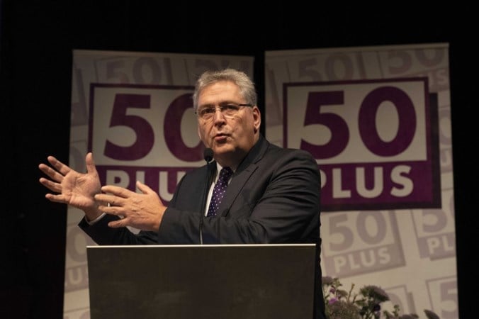 Henk Krol weer gekozen als landelijk lijsttrekker 50Plus