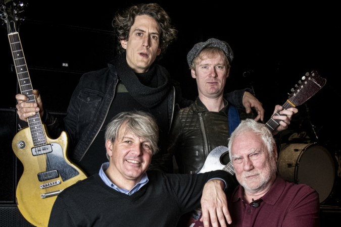 Golden Earring-drummer met nieuwe band Sloper lachend van ee... - De Limburger