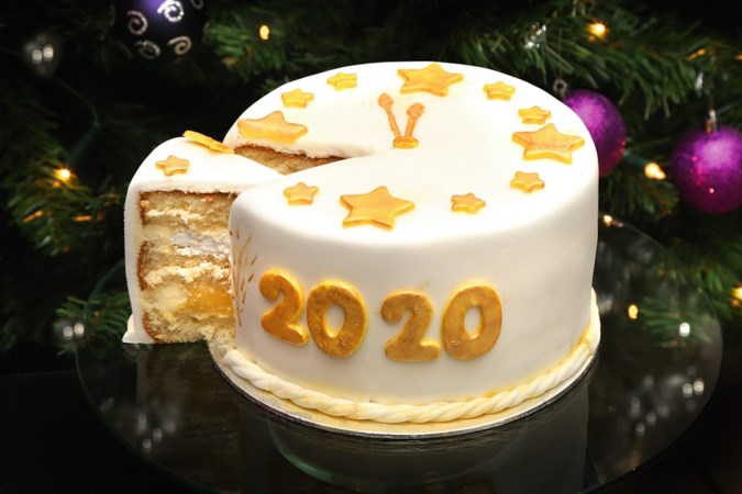 Aftellen naar 2020 wordt dubbel zo leuk met deze meringuetaart