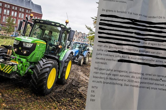 Dierenactivisten ontkennen betrokkenheid bij dreigbrief aan boeren: ‘Dit lijkt wel een pubergrap’