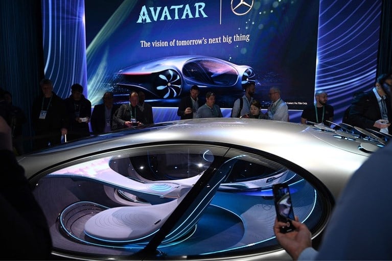 Mercedes brengt de auto tot leven: AVTR