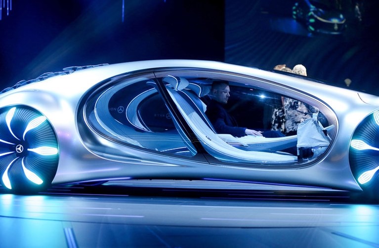 Mercedes brengt de auto tot leven: AVTR