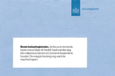Als de Belastingdienst bezwijkt, worden we een ontwikkelingsland