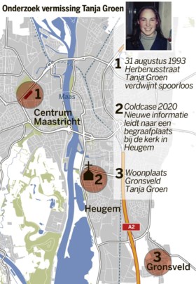Geopend graf was kort voor verdwijning Tanja Groen gegraven