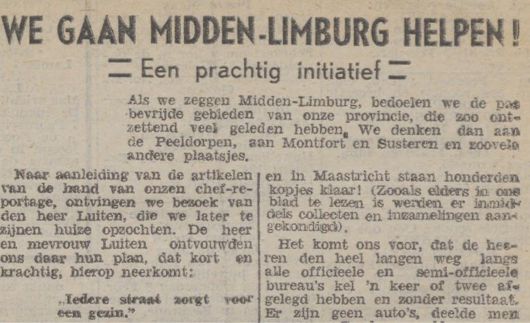 Week 21 van de Limburgse bevrijding: Hart onder de riem voor bezet Limburg: ‘Ook u wordt bevrijd’