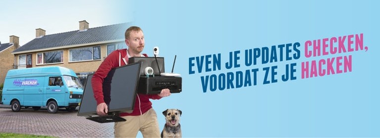Helft Nederlanders vergeet updates of stelt ze uit