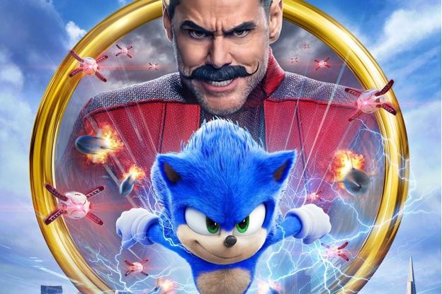 Griezel Jim Carrey achtervolgt klein egeltje
