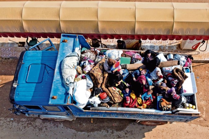 Exodus door oplaaien geweld in Idlib