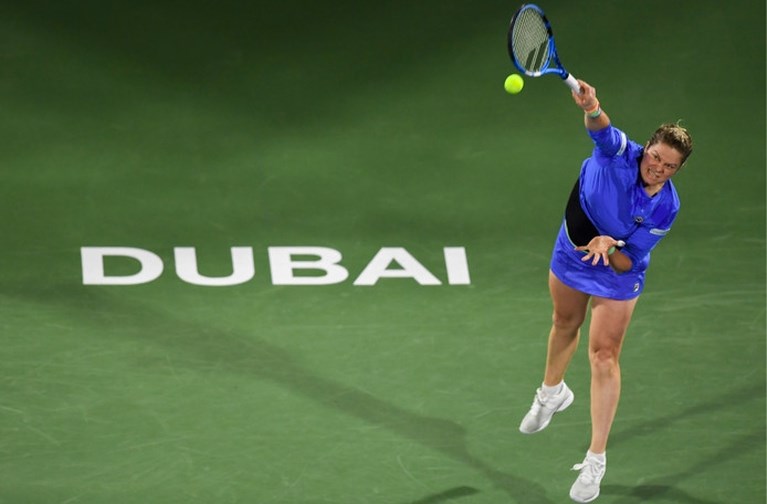 Clijsters (36) verliest bij langverwachte comeback van Muguruza