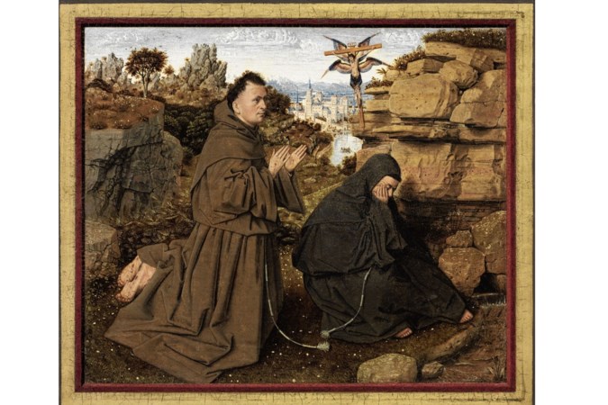 De adembenemend geschilderde illusies van Jan van Eyck