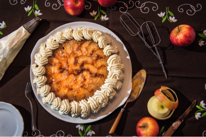 Recept: Limburg op z’n kop met appelvlaai andersom