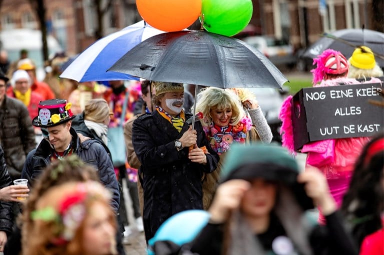 Extreme wind nooit eerder spelbreker op carnavalszondag