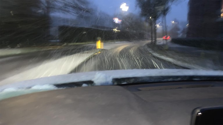 Sneeuwval: delen van Limburg kleuren kortstondig wit