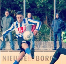 Aimane M’Rabet Eloued: rappe jongen in de aanval van Wilhelmina’08 én Tigers Roermond