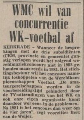 WMC 2021 stelt inschrijving voorlopig uit: ‘Eerst inventariseren en alle scenario’s bekijken’