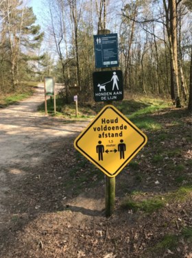 Toch nog veel Limburgers trekken eropuit, maar iedereen houdt afstand