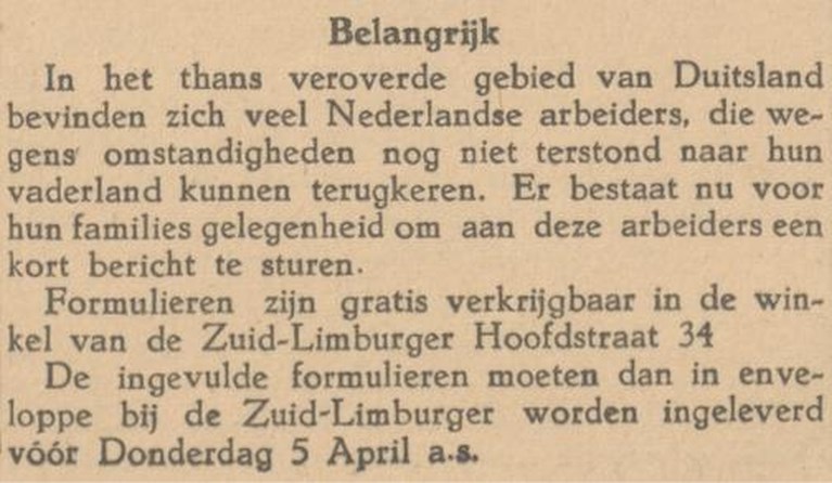 Week 30: Prins Bernhard eert koempels en Heerlense SS’er sterft in Duits veldhospitaal