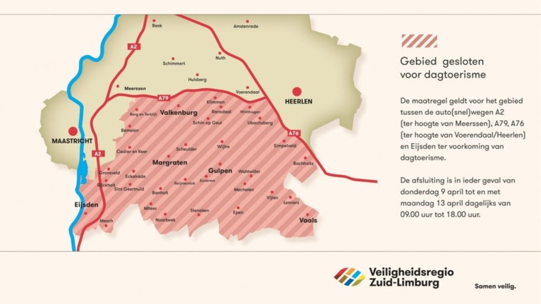 Hele Heuvelland op slot voor dagjesmensen