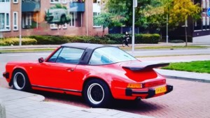 Rode oldtimer Porsche gestolen aan de Emmaberg in Valkenburg