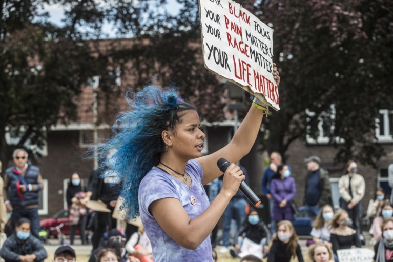 Video: Protest tegen racisme in Maastricht rustig verlopen