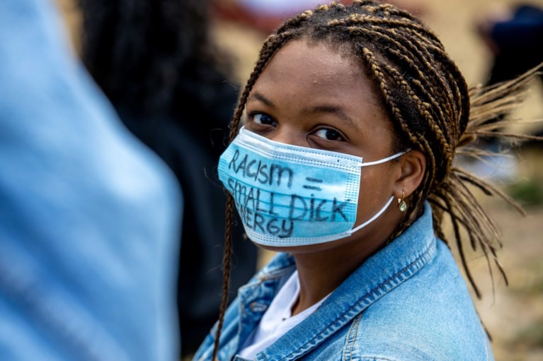 Video: Protest tegen racisme in Maastricht rustig verlopen