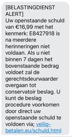 Forse toename nep-aanmaningen van de Belastingdienst in coronacrisis