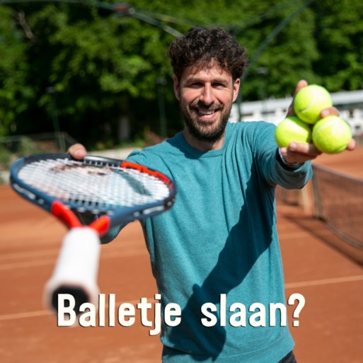 ‘Balletje slaan’ met Sjeng Schalken en Demi Schuurs in Horst