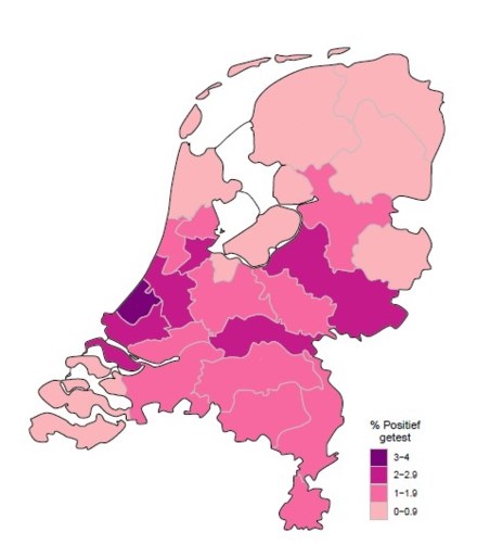 GGD-teststraten op volle toeren, positieve test is uitzondering