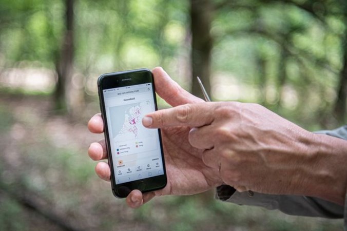 Nieuwe app waarschuwt tegen teken: 1,5 miljoen beten per jaar