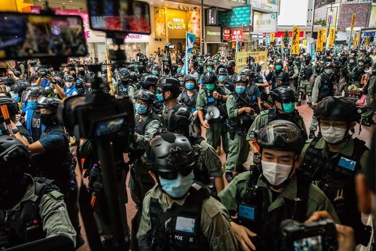 Tientallen arrestaties Hongkong bij protesten tegen nieuwe veiligheidswet