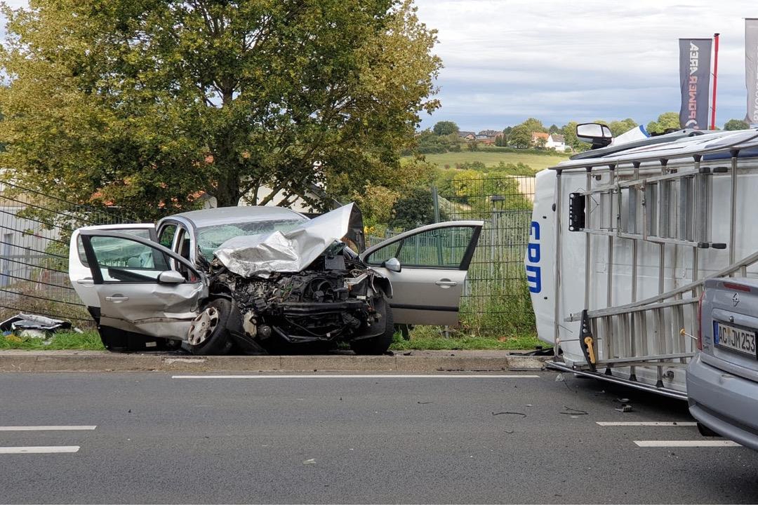 Meerdere gewonden bij ernstig ongeval in Lemiers, omleidinge... - De Limburger