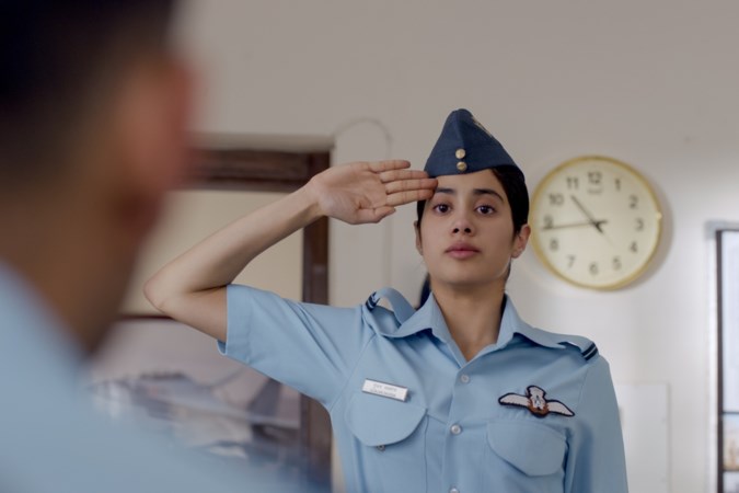Filmrecensie ‘Gunjan Saxena: the Kargil Girl’: gewoon een jonge vrouw met een droom