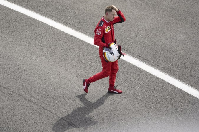 Het eenzame afscheid van Sebastian Vettel in Ferrari-bedevaartsoord