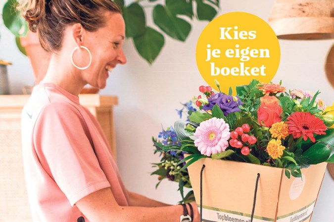 De Limburger geeft je € 7,50 korting op een boeket bloemen